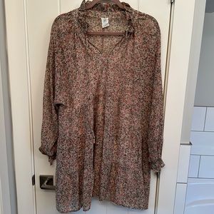 Gorgeous floral lined Jardines Domaine dress